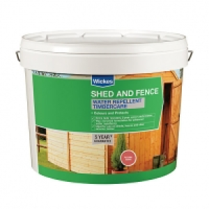 Wickes Water Repellent Timbercare Autumn Cedar 10L £18.99