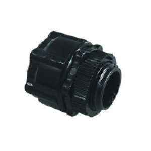 Wickes Corrugated Conduit Adaptor Black 20mm 2 Pack &pound;1.79