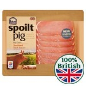 Spoiltpig Smoked Dry Cured Back Bacon Rashers £2.86