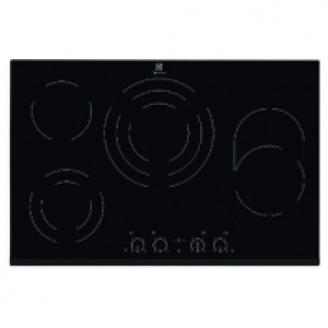 Electrolux EHF8748FOK 4 Zone Ceramic Hob Black 800mm &pound;709.00