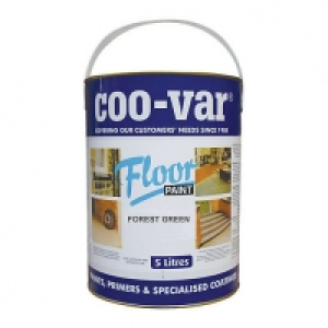 Coo-var Floor Paint Forest Green 5L £34.99