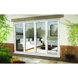 Wickes Upvc External Folding & Sliding Patio Door White 10ft