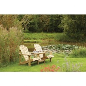 Rowlinson Softwood Adirondack Companion Seat