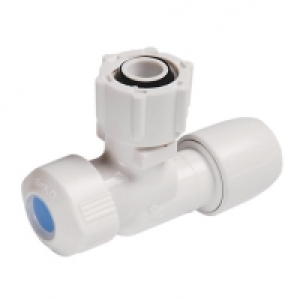 Hep2O Angled Service Valve 1/2in x 15mm