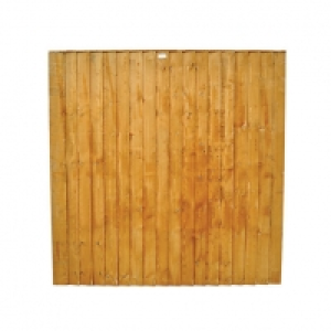 Wickes Featheredge Fence Panel 1.83m x 1.83m Autumn Gold £36.29