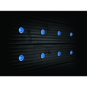 Wickes Blue LED Deck Lights 30mm 8 Pack £49.99
