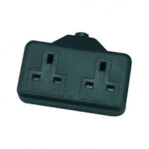 Wickes 13A Rubber Socket 2 Gang £3.00