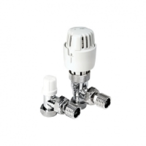 Wickes Thermostatic Radiator & Lockshield Valve &pound;14.99