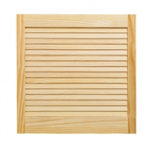 Wickes Internal Closed Louvre Door Pine 610 x 610mm