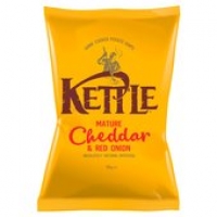 Ocado  Kettle Chips Cheddar & Red Onion