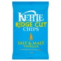 Ocado  Kettle Ridge Cut Chips Salt & Vinegar