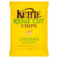 Ocado  Kettle Ridge Cut Chips Cheddar Cheese & Onion