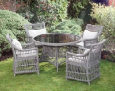 Hertfordshire Luxury Rattan Dining Set £299.99