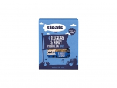 Stoats 4 Porridge Oat Bars £1.99
