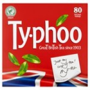 Typhoo Foil Fresh Teabags 80s £1.20