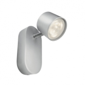 Philips Star LED Single Spotlight Aluminium £19.99