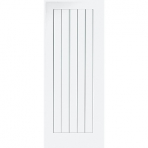 Wickes Geneva Internal Cottage Fire Door White Grained Mould