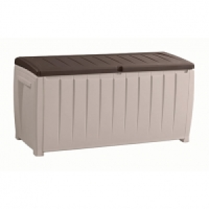 Keter Novel Outdoor Storage Box Beige & Brown - 4 x 2 ft