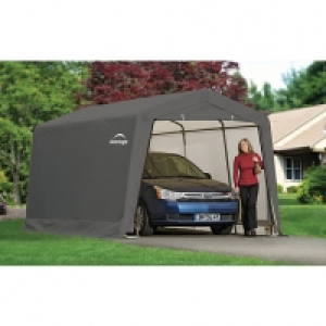 Rowlinson Shelterlogic Polythene Peak Style Auto Shelter Gre