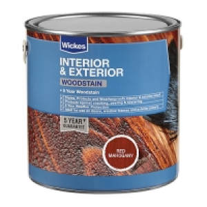Wickes Professional Woodstain Red Mahogany 750ml £12.49