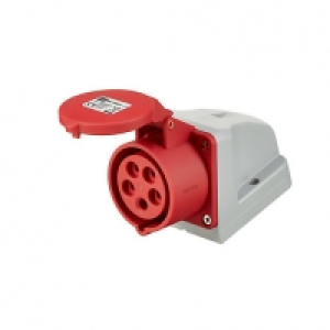 MK IP44 Industrial Socket 415V 16A K9215RED £7.00