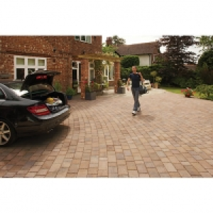 Marshalls Drivesett Tegula Textured Autumn 160 x 160 x 50mm  &pound;323.99