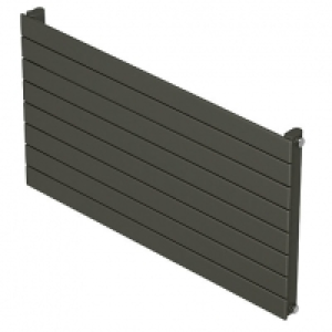 QRL Slieve Single Panel Horizontal Designer Radiator - Matt  &pound;174.24