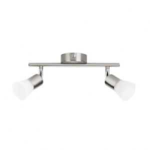 Philips Decagon LED 2 Bar Spotlight Chrome & Frosted Glass £34.99
