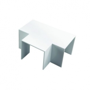 Wickes Maxi Trunking Flat Tee White 50x90x70mm £7.59