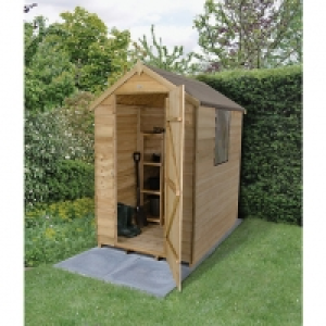 Wickes Overlap Pressure Treated Apex Shed 4x6 £279.99