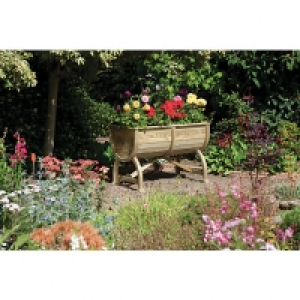 Rowlinson Pressure Treated Marberry Barrel Planter.