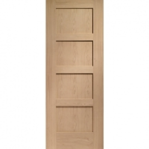Wickes Marlow Internal Pre Finished Oak Veneer Door 1981x686 &pound;159.00