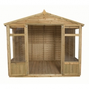 Forest Garden Oakley Double Door Summerhouse - 8 x 6 ft £529.99