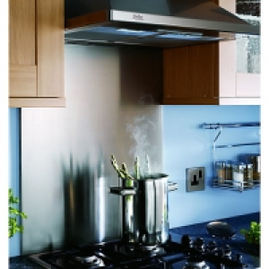 Wickes Splashback Stainless Steel 598 x 699 x 15mm &pound;77.00