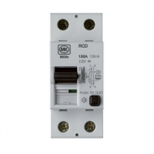 MK RCD Dp Two Module 100A 100mA Trip £52.99