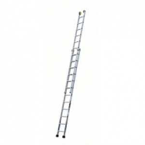 Industrial 500 Extension Ladder - 2 section; 3.70m closed he &pound;219.99