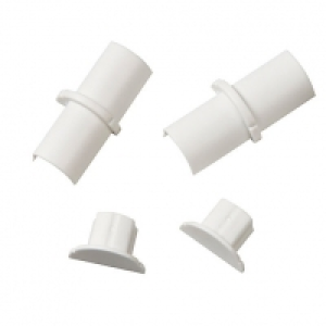 D-Line Micro Accessory Pack Including 2x Coupler & 2x End Ca