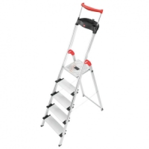 Hailo Xxr 5 Tread Step Ladder with Extra Wide Tread and Exte £74.99