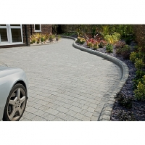 Marshalls Argent Light Grey Block Paving Driveway Pack - 10. &pound;413.39