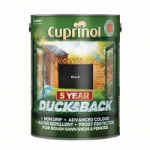 Cuprinol 5 Year Ducksback Black 5L £14.99
