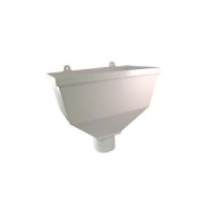Wickes White Roundline Rainwater Hopper £8.39