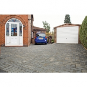 Marshalls Driveline 50 Textured Pewter 200 x 100 x 50mm Bloc