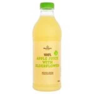 Morrisons 100% Fruit Apple & Elderflower Juice £1.22