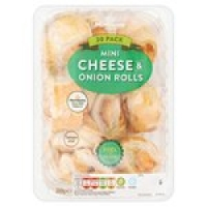 Morrisons 20 Mini Cheese & Onion Rolls &pound;1.85