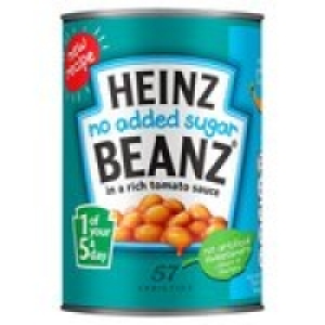 Heinz Beanz No Sugar Added £0.75