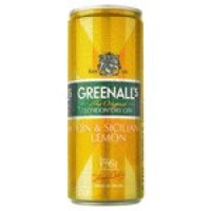 Greenalls Gin & Sicilian Lemon £1.87
