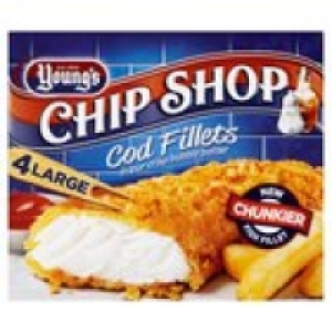 Youngs Chip Shop Cod Fillets