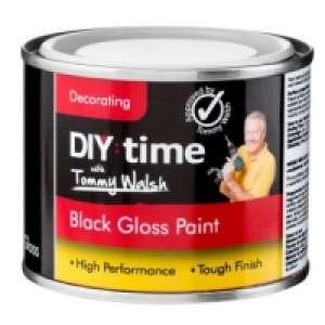 Tommy Walsh Black Gloss Paint 175ml &pound;1.00
