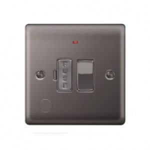 Wickes 13A Switched Fused Socket + LED Screwed Raised Plate