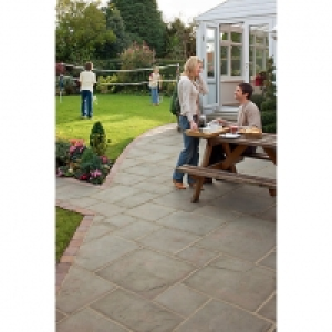 Marshalls Coach House Riven Heathland Paving Patio Pack A -